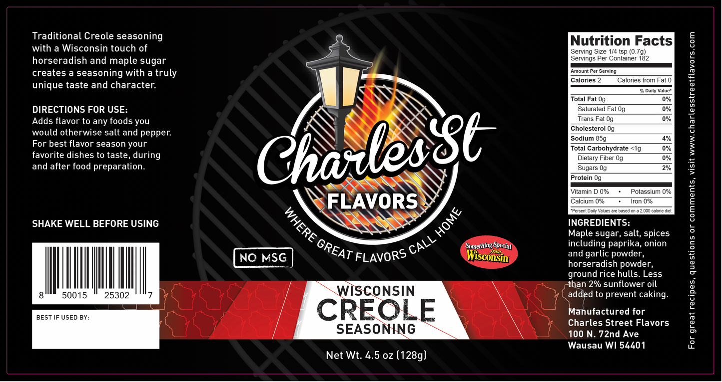 Wisconsin Creole Seasoning